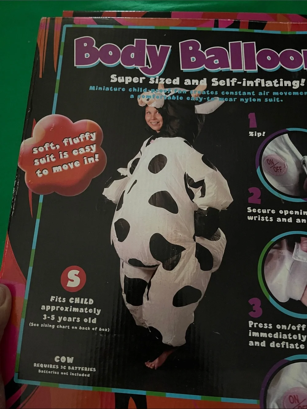 N/A inflatable cow